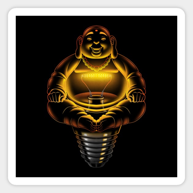 Buddha Lamp Magnet by Tobe_Fonseca